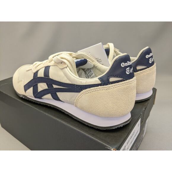 Onitsuka Tiger SERRANO 1183B400 200 Birch/Peacoat, Size US 5.5, Minor Box Damage - Picture 11 of 12